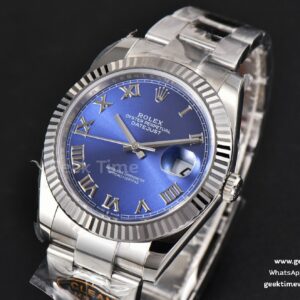DateJust 41MM 126334 Clean CF Blue Roma Marker Osyter Bracelet VR3235