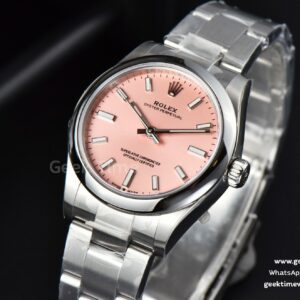Oyster Perpetual 277200 31mm EWF Pink Dial SS Bracelet A3230