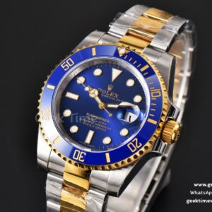 Submariner 116613 LB 904L King YG/SS Blue Ceramic Blue Dial SS Bracelet VR3135