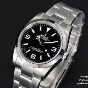 Explorer 124273 36mm 316L BPF Black Dial SS Bracelet VR3230