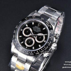 Daytona 116500 SS ZF Panda White Dial SS Bracelet SA4130