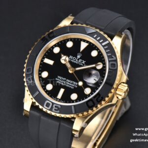 Yacht-Master 226658 GMF 42MM YG 3D Black Ceramic Bezel Oysterflex Strap VR3235