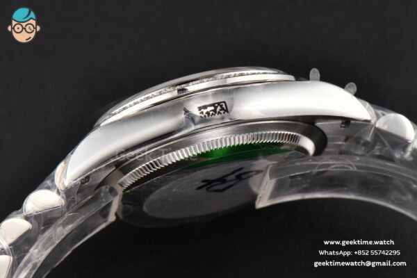 DateJust 36MM BPF Fluted Green Plam Dial Diamond Marker Jubilee Bracelet 2824 - Image 17
