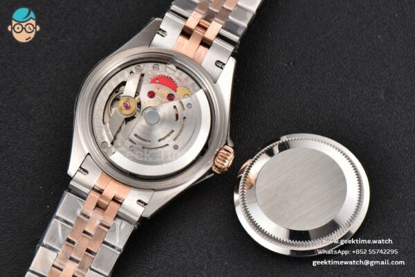 DateJust 28MM Ladies WF RG/SS RG Dial Diamond Marker Jubilee Bracelet A2236 - Image 20