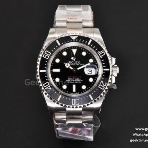 Sea-Dweller 43mm 126600 CSF Rehaut Black Dial SS Bracelet VR3235