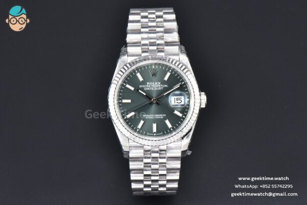 DateJust 36MM 904L VSF Green Dial Jubilee VS3235 - Image 2