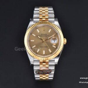 DateJust 41mm 126333 Clean CF YG/SS YG Dial Jubilee Bracelet VR3235