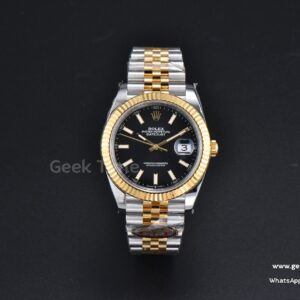 DateJust 41mm 126333 Clean CF YG/SS Black Dial Jubilee Bracelet VR3235