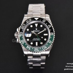 GMT Master II 126720 VTNR 904L V9F Sprite schwarz-grünes Oyster-Armband SH3285