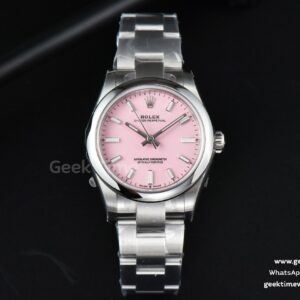 Oyster Perpetual 277200 31mm EWF Pink Dial SS Bracelet A3230