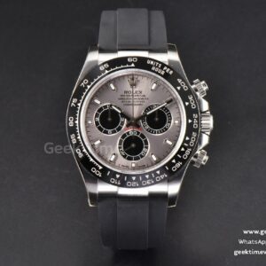 Daytona 116519 Clean CF Ceramic Grey Dial Oysterflex Strap SA4130