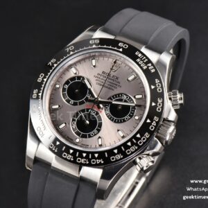 Daytona 116519 Clean CF Ceramic Grey Dial Oysterflex Strap SA4130