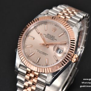 DateJust 41MM 126331 904L RG/SS VSF Silver Dial Jubilee Bracelet VS3235