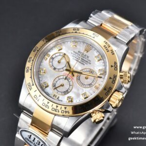 Daytona 116503 YG/SS Clean CF MOP Dial Diamond Marker YG/SS Bracelet A4130