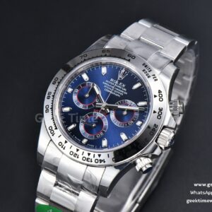 Daytona 116509 SS APSF Blue Dial Lume Marker SS Bracelet SH4130