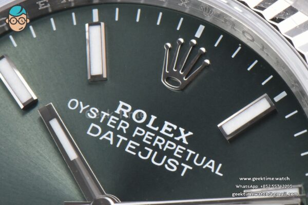 DateJust 36MM 904L VSF Green Dial Jubilee VS3235 - Image 5