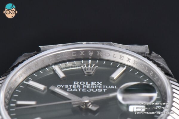 DateJust 36MM 904L VSF Green Dial Jubilee VS3235 - Image 6
