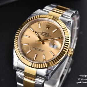 DateJust 41MM 126333 YG/SS VSF Fluted Bezel YG Dial Oyster Bracelet VS3235