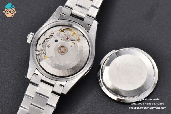 DateJust 31MM 904L GMF Diamond Bezel Blue Flowers Dial President Bracelet A2824 - Image 20