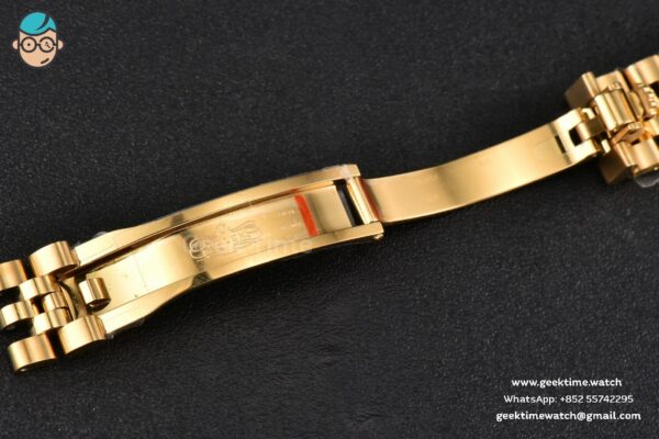 DateJust 28MM Ladies WF YG Gold Dial Roma Marker Jubilee Bracelet A2236 - Image 28
