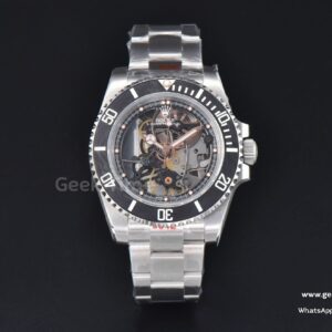 Submariner Andrea Pirlo 40mm VRF 904L Skeleton Dial SS Bracelet SA3130