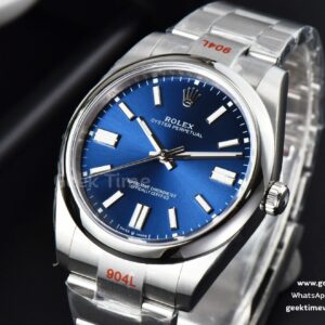 Oyster Perpetual 124300 41mm EWF Blue Dial SS Bracelet A3230