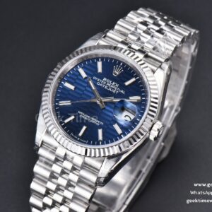 DateJust 36MM 904L VSF Blue Motif Dial Jubilee VS3235