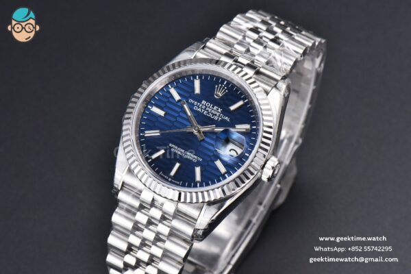DateJust 36MM 904L VSF Blue Motif Dial Jubilee VS3235