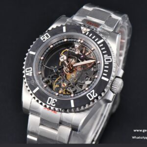 Submariner Andrea Pirlo 40mm VRF 904L Skeleton Dial SS Bracelet SA3130