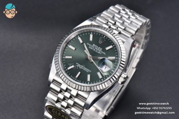 DateJust 36MM 126234 Clean CF Mint Green Dial Jubilee Bracelet VR3235