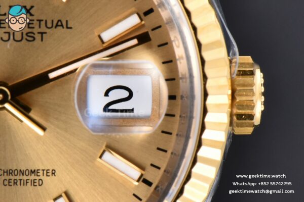 DateJust 36mm 126233 SS/YG VSF 904L Steel YG Dial On Jubilee Bracelet VS3235 - Image 5