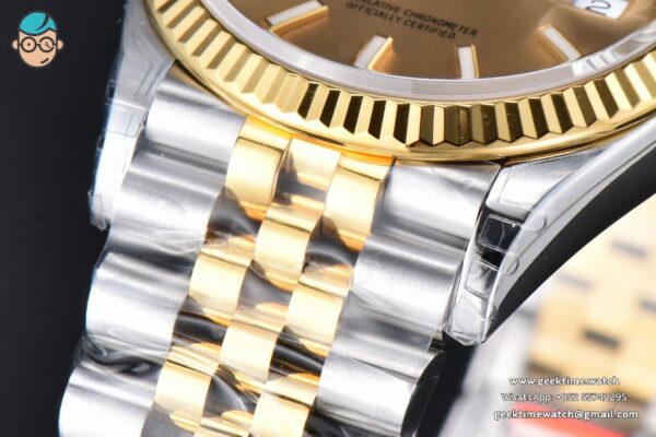 DateJust 36mm 126233 SS/YG VSF 904L Steel YG Dial On Jubilee Bracelet VS3235 - Image 6