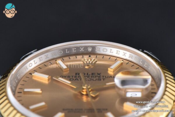 DateJust 36mm 126233 SS/YG VSF 904L Steel YG Dial On Jubilee Bracelet VS3235 - Image 8