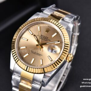 DateJust 41MM 126333 YG/SS VSF Fluted Bezel YG Dial Oyster Bracelet VS3235