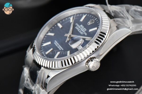 DateJust 36MM BPF Blue Motif Dial Oyster Bracelet A2824 - Image 10