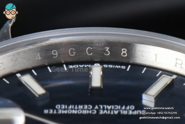 DateJust 36MM BPF Blue Motif Dial Oyster Bracelet A2824 - Image 12