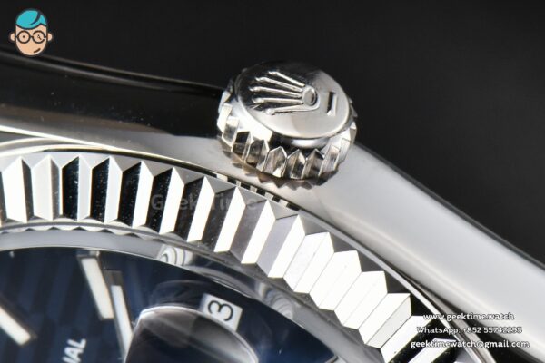DateJust 36MM BPF Blue Motif Dial Oyster Bracelet A2824 - Image 15