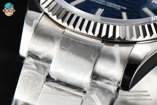 DateJust 36MM BPF Blue Motif Dial Oyster Bracelet A2824 - Image 16