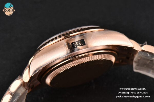 DateJust 28MM Ladies WF RG RG Dial Lume Marker Jubilee Bracelet A2236 - Image 31