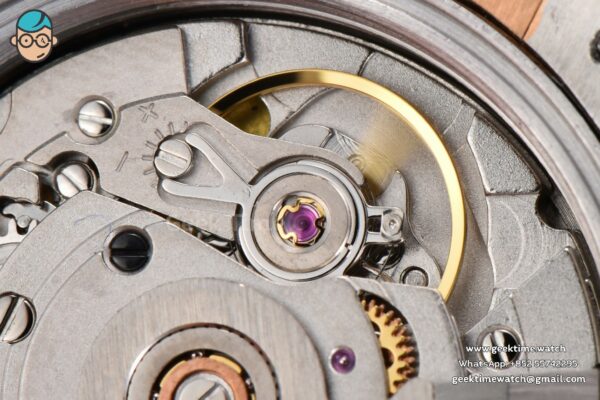 DateJust 31MM 904L RG/SS GMF Fluted Bezel Silver Flowers Dial Jubilee Bracelet A2824 - Image 23