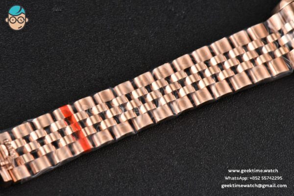 DateJust 28MM Ladies WF RG RG Dial Lume Marker Jubilee Bracelet A2236 - Image 47