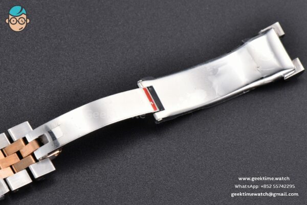 DateJust 31MM 904L RG/SS GMF Fluted Bezel Silver Flowers Dial Jubilee Bracelet A2824 - Image 30