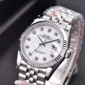 DateJust 36mm SS GMF MOP Dial Diamond Marker Jubilee Bracelet VR3235