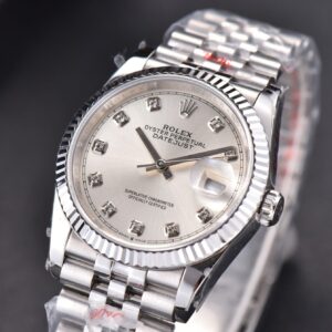 DateJust 36mm SS GMF Silver Dial Diamond Marker Jubilee Bracelet VR3235