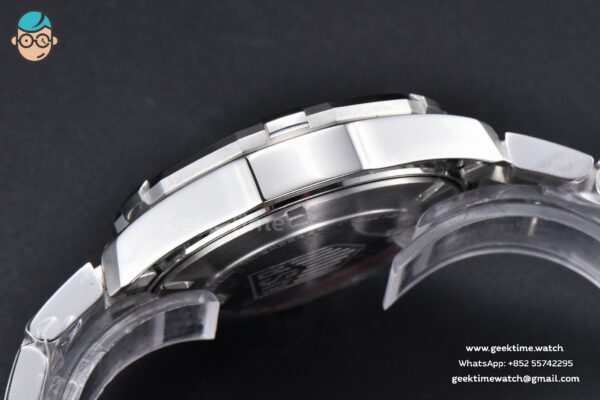 Aquaracer Calibre 5 OF 43MM Blue Dial Blue Bezel Yellow Hands SS Bracelet Swiss SW200 - Image 14