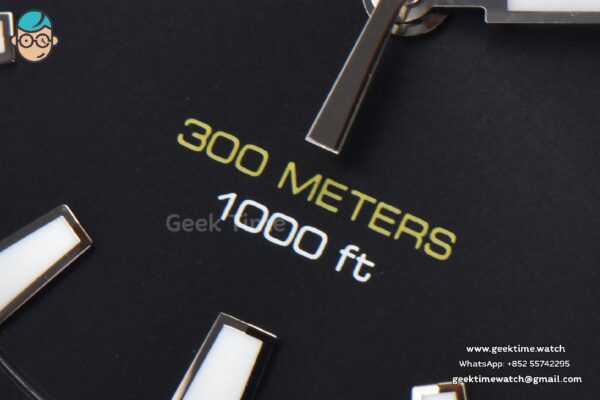Aquaracer 300M OF 43MM Black Dial Rubber Strap Quartz - Image 4