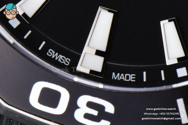 Aquaracer 300M OF 43MM Black Dial Rubber Strap Quartz - Image 5