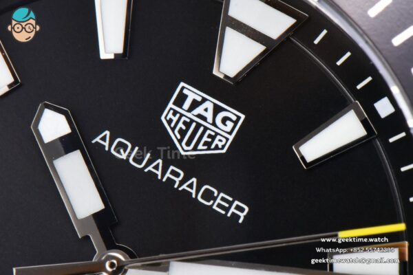 Aquaracer 300M OF 43MM Black Dial Rubber Strap Quartz - Image 7
