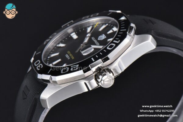Aquaracer 300M OF 43MM Black Dial Rubber Strap Quartz - Image 9