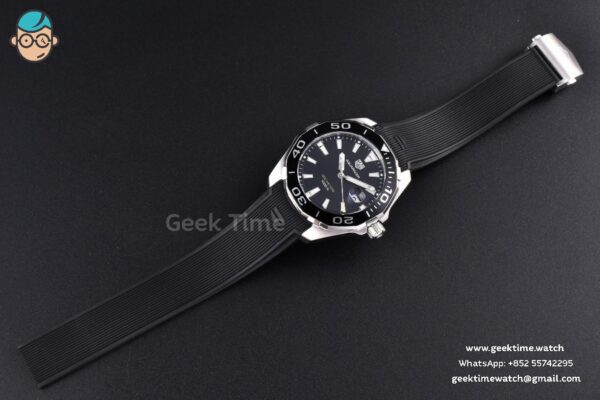Aquaracer 300M OF 43MM Black Dial Rubber Strap Quartz - Image 22